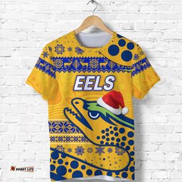 parramatta eels t shirt christmas simple style gold