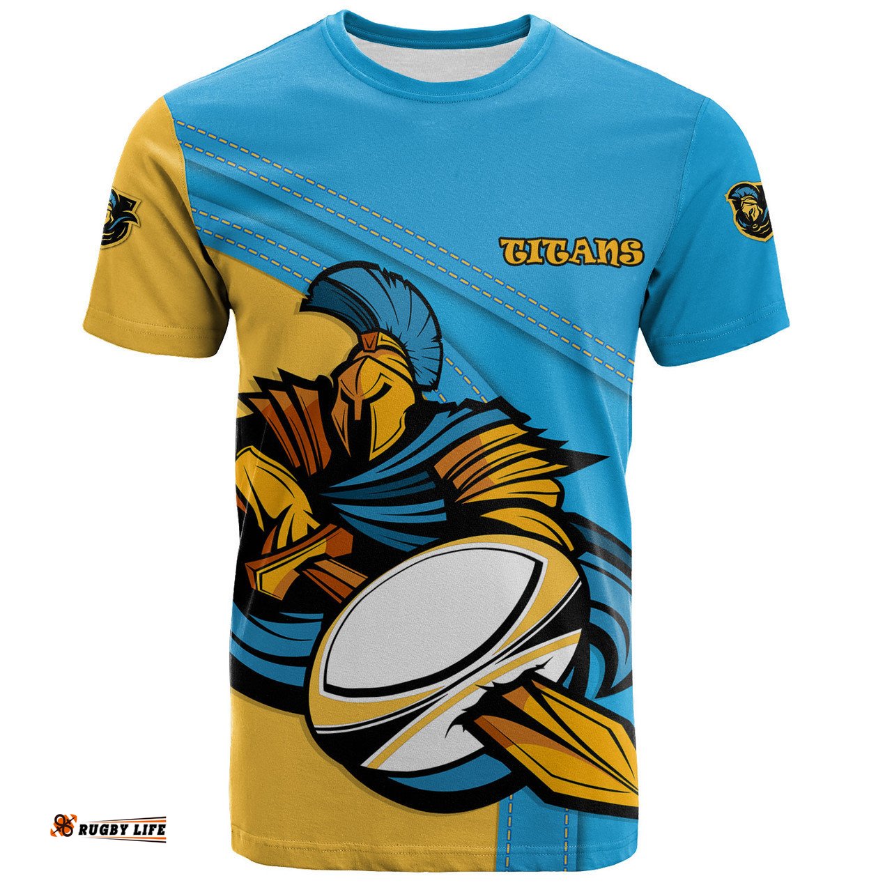 Amazing Aussie Gold Coast Titans T-Shirt Custom Team Of Us Die Hard Fan Supporters