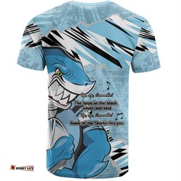 Amazing Aussie Cronulla-Sutherland Sharks T-Shirt - Theme Song