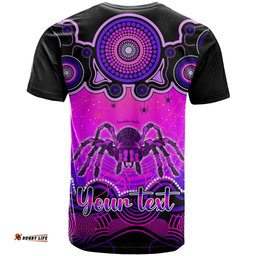 personalised australia scorpio tarantulas spider zodiac t shirt auz astrology aboriginal magenta