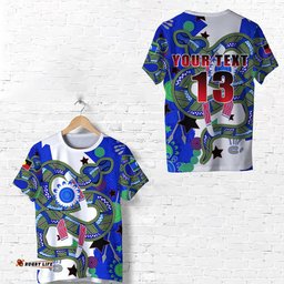custom personalised eels naidoc week color t shirt