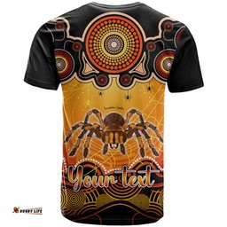 personalised australia scorpio tarantulas spider zodiac t shirt auz astrology aboriginal red