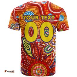 personalised sunnies naidoc week 2024 t shirt aussie aboriginal art dt02