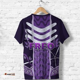 custom personalised fremantle t shirt dockers simple indigenous freo