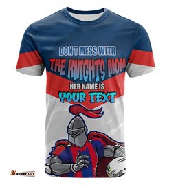 Amazing Aussie Newcastle Knights Mother's Day T-Shirt - Screaming Mom and Crazy Fan