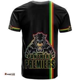 penrith panthers premiers t shirt angry panther simple style