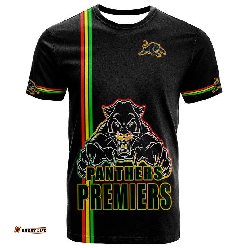 penrith panthers premiers t shirt angry panther simple style