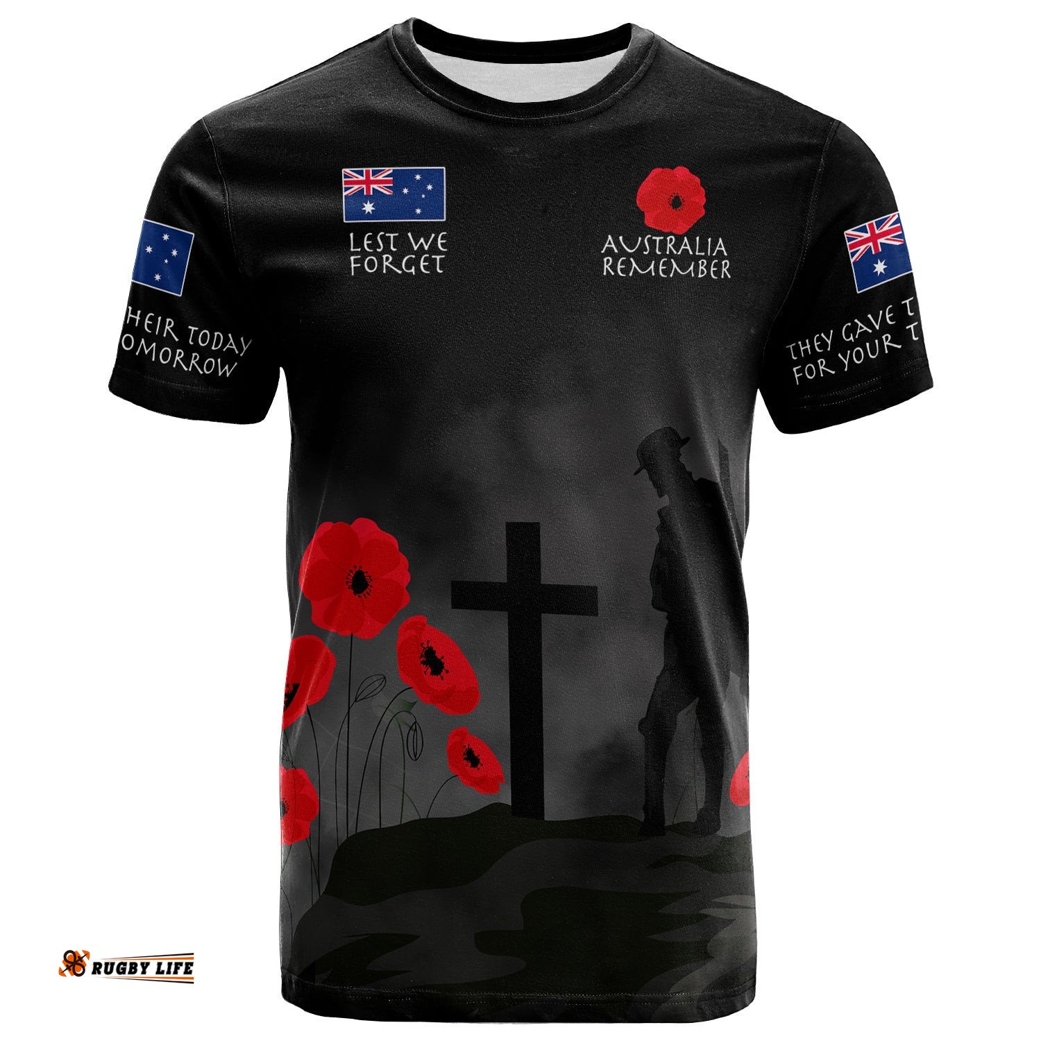 australia anzac t shirt australia remember t shirt