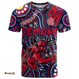 personalised naidoc week 2024 north melbourne kangaroos t shirt australian aboriginal hand painting dt02