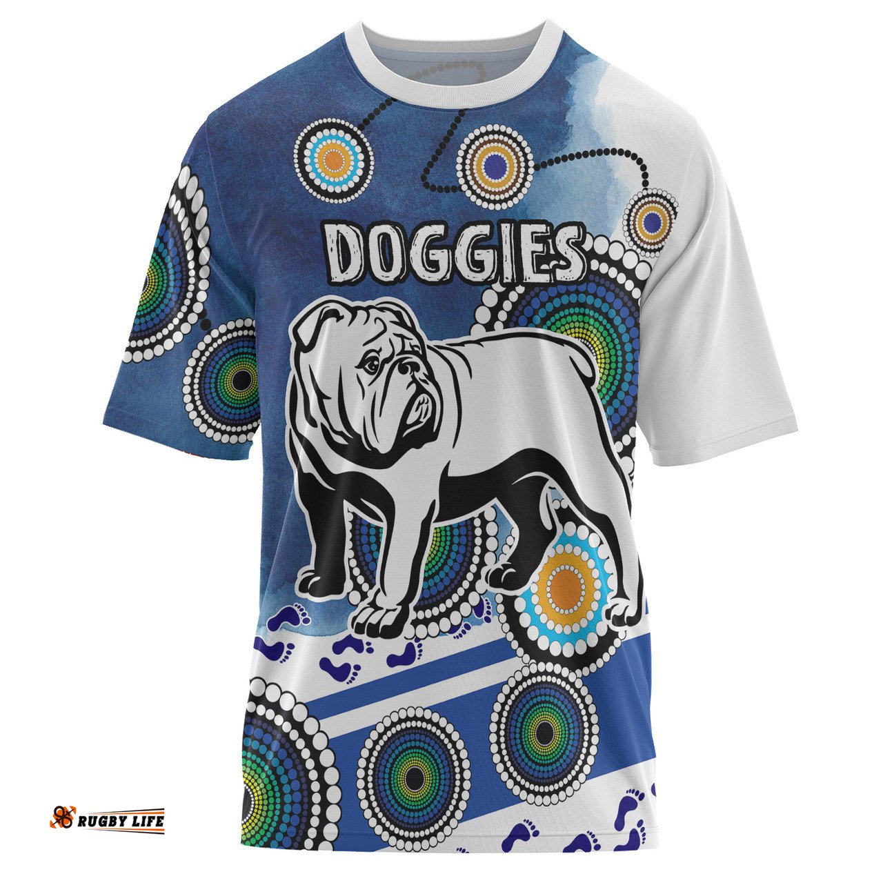 Amazing Aussie Australia Custom T-shirt - Indigenous Doggies T-shirt
