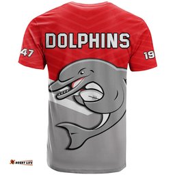 dolphins rugby t shirt sporty style ver02