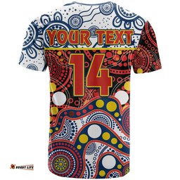 custom text and number roosters rugby t shirt easts 1908 aboriginal artsy premiers