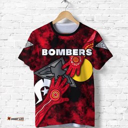 custom personalised bombers naidoc week t shirt essendon aboriginal special ver.2
