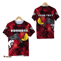 custom personalised bombers naidoc week t shirt essendon aboriginal special ver.2