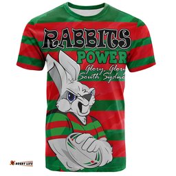 Amazing Aussie South Sydney Rabbitohs T-Shirt - Bunnies Supporter T- Shirt
