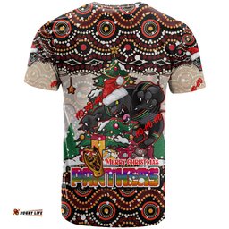 penrith panthers christmas t shirt rugby australia mascot dt02
