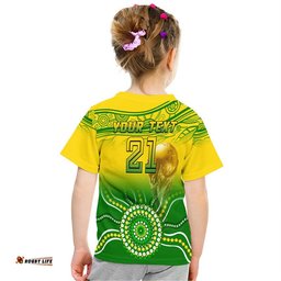 custom personalised australia soccer socceroos go champions t shirt
