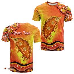 custom personalised echidna aboriginal t shirt australian animal
