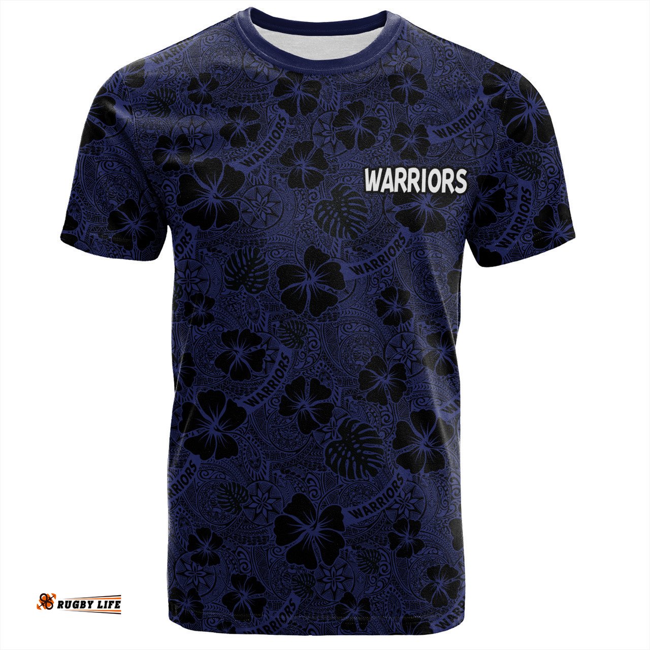 Amazing Aussie New Zealand Warriors Sport T-Shirt - Scream With Tropical Patterns