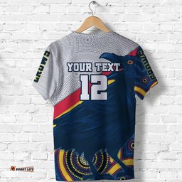 custom personalised adelaide t shirt special crows aboriginal