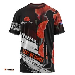 Amazing Aussie Australia Custom T-Shirt - Anzac Day Special Style