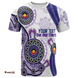 Amazing Aussie Melbourne Storm Naidoc T-shirt - Custom For Our Elders T-shirt