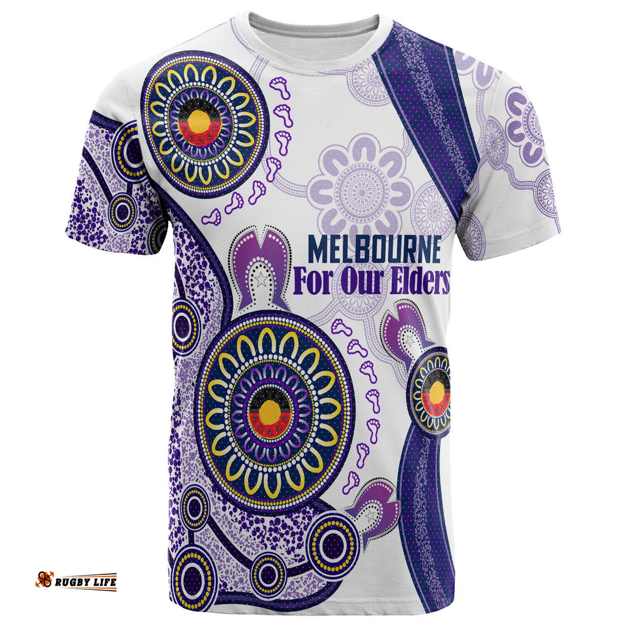 Amazing Aussie Melbourne Storm Naidoc T-shirt - Custom For Our Elders T-shirt