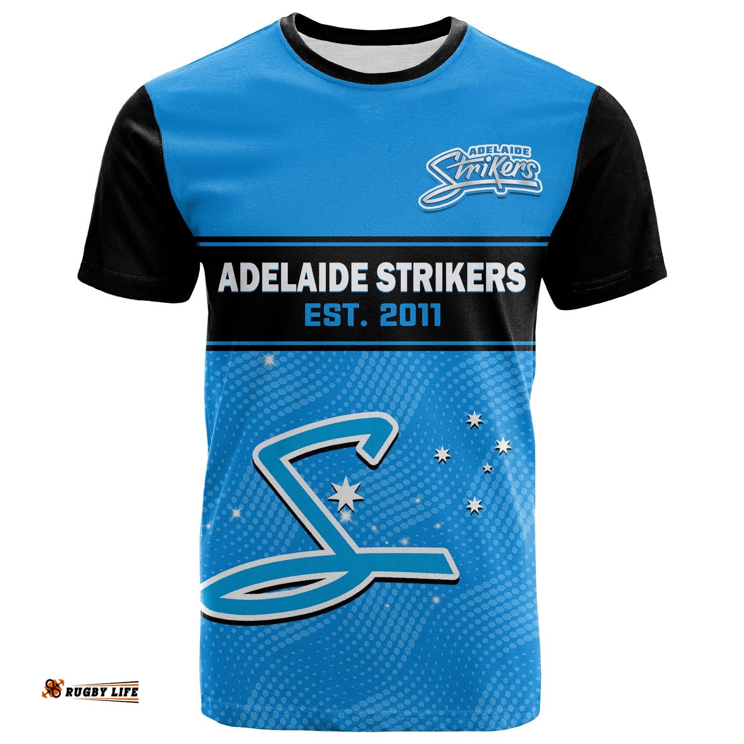 adelaide strikers cricket t shirt est 2011 sporty