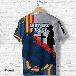 adelaide t shirt special crows anzac day