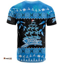 adelaide strikers cricket christmas t shirt merry xmas 2023 indigenous art