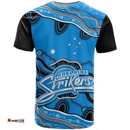 adelaide strikers cricket t shirt aboriginal painting