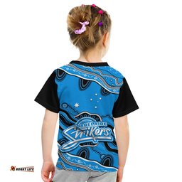 adelaide strikers cricket t shirt aboriginal painting