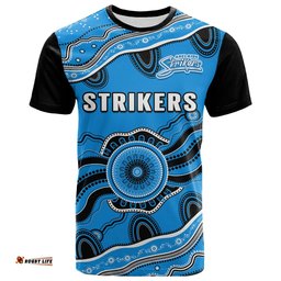 adelaide strikers cricket t shirt aboriginal painting