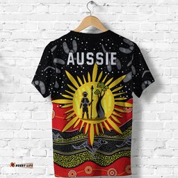 aboriginal flag t shirt energetic aussie