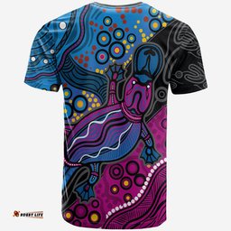 aboriginal platypus t shirt tribal no3