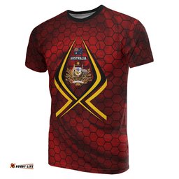 aboriginal t shirt australian coat of arms bloody oath