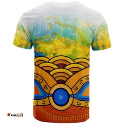 aboriginal t shirts australia kangaroo sky