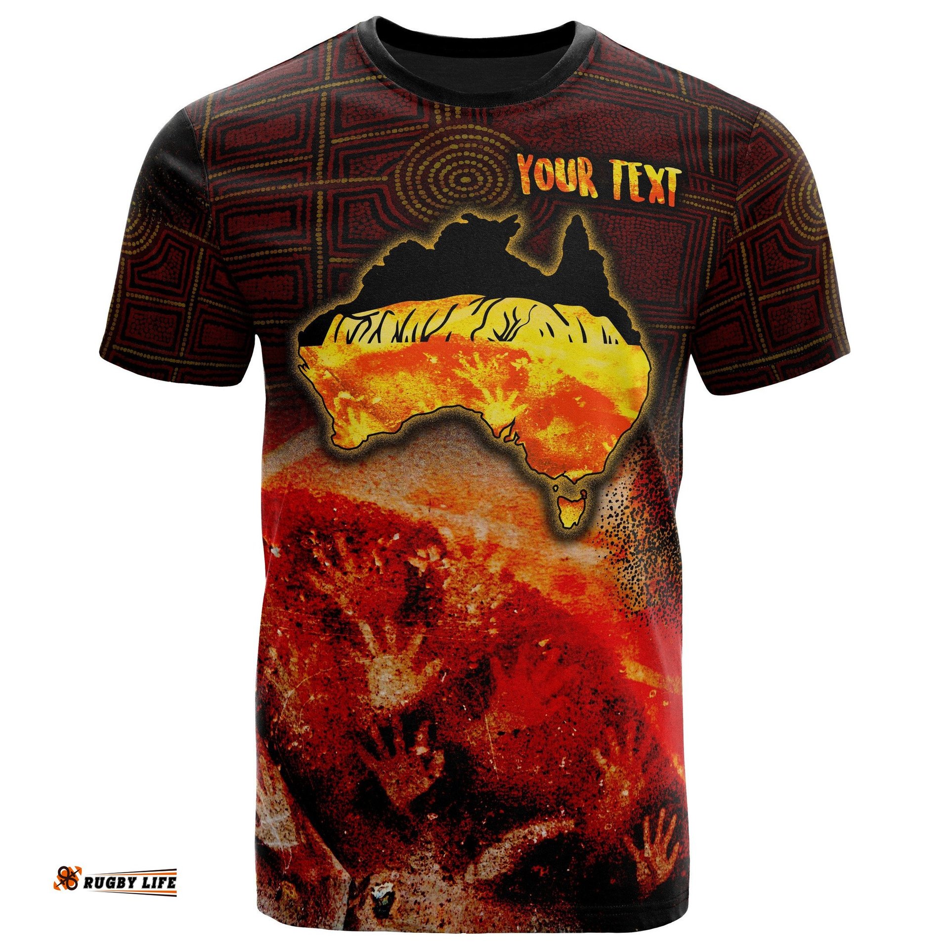 aboriginal personalised t shirt anangu custodians