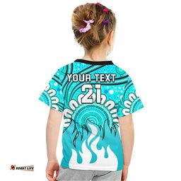 custom personalised brisbane heat cricket t shirt aboriginal
