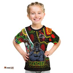 penrith panthers t shirt strong panthers legend with special aboriginal style