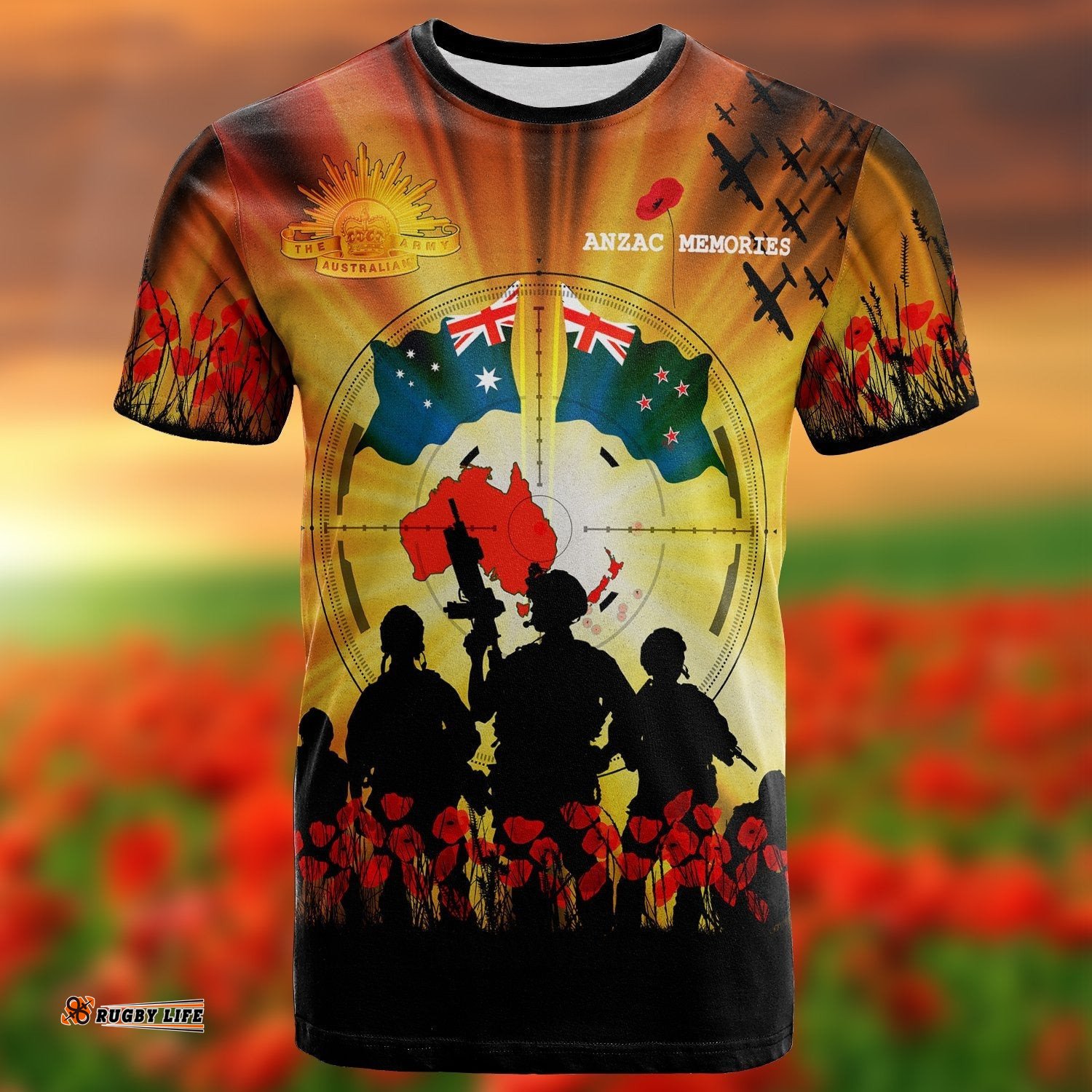 and new zealand anzac day t shirt anzac memories