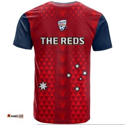 adelaide united football t shirt sporty style