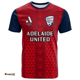 adelaide united football t shirt sporty style