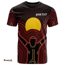 aboriginal personalised t shirt the sun always shines