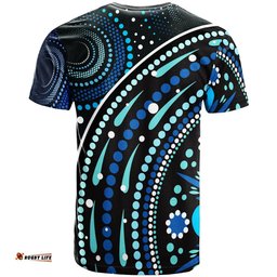 aboriginal t shirt river of life