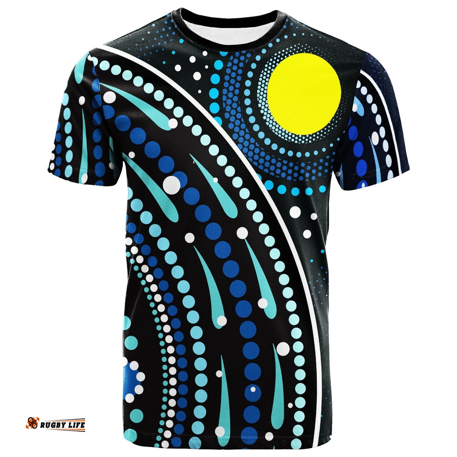 aboriginal t shirt river of life