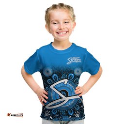 adelaide strikers t shirt aboriginal sunshine