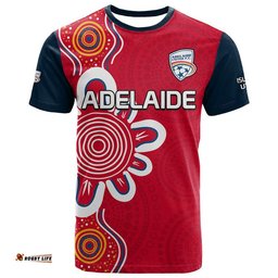 adelaide united soccer t shirt the reds simple aboriginal
