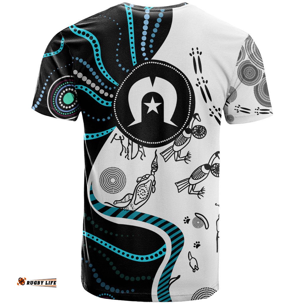 aboriginal pattern torest strait island t shirt ts04
