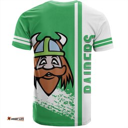Amazing Aussie Canberra Raiders T-Shirt - Canberra Raiders Mascot Quater Style